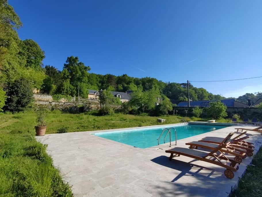 Magnifiques Ecuries Juste Renovees - Domaine De La Mulotiere Villa Langeais Exterior foto